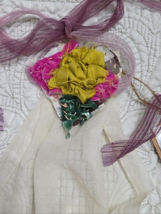 MOSSIE ANNA ARTISAN DESIGN Accessories - JABOT💓MOSSIE ANNA ARTISAN DESIGN NWT OOAK